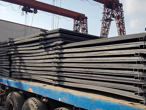 ASTM A573 Gr 58 carbon plates A36 steel sectors exported to Mexico
