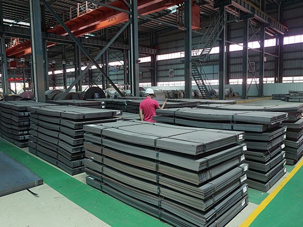 ASTM A573 structural hot-rolled steel 200 tons exported to Cairo