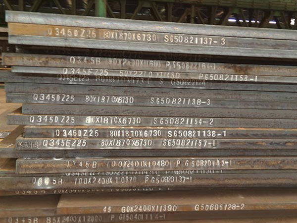 20mm thick Q345B plates and A573 Gr.70 steel and Q390C steel comparison  shipped to Nepal