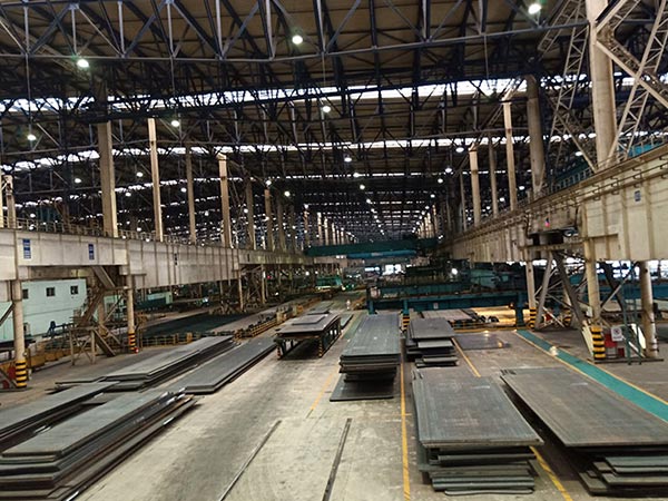 S355NL structural steel vs a573 gr.65 steel 1300 tons boiler plates to Georgia