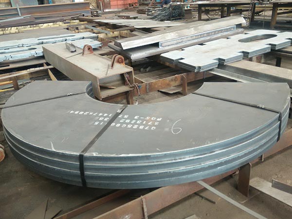 Export sa573 gr.65 structural quality carbon steel to Indonesia about 3846 tons