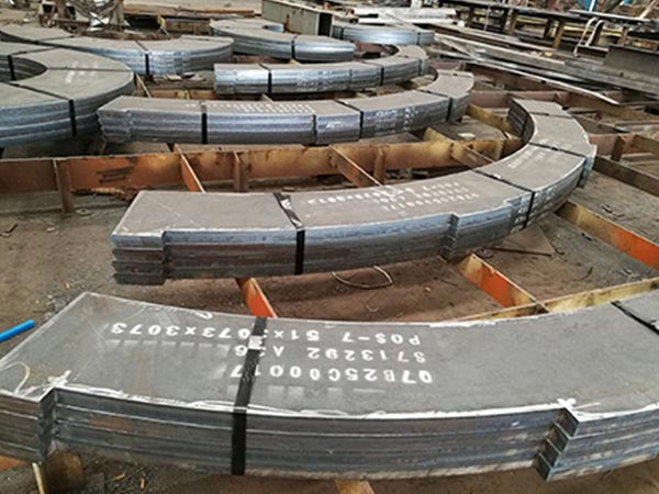 3500 tons SA573 Gr.58 cold rolled technique to make pressure vessel equipment in Pakistan